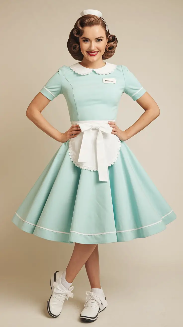 The Diner Waitress Dream (Cute AND Practical)