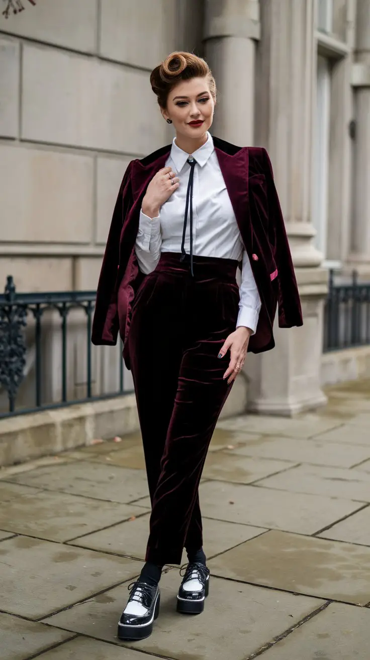 The Teddy Girl (British Street Style)