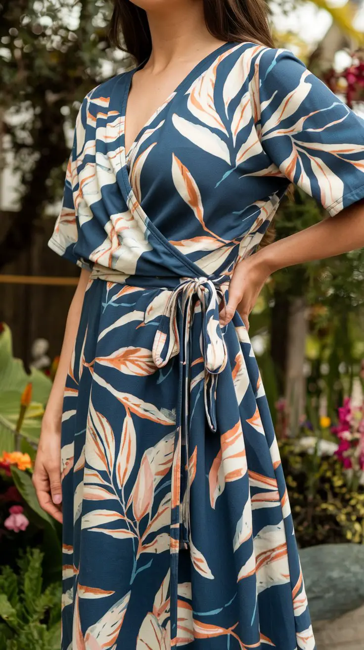 The Wrap Dress in a Bold Print (Flattering On Literally Everyone)