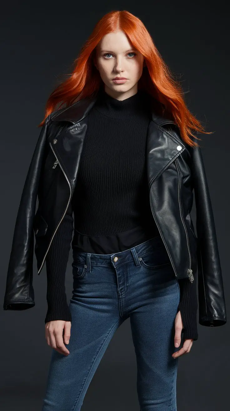 The All-Black Everything Vibe (For When You Want Your Hair to Do All the Talking)
