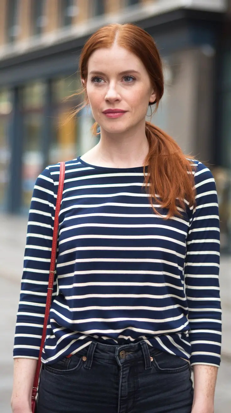 The Striped Classic (Timeless and Flattering)