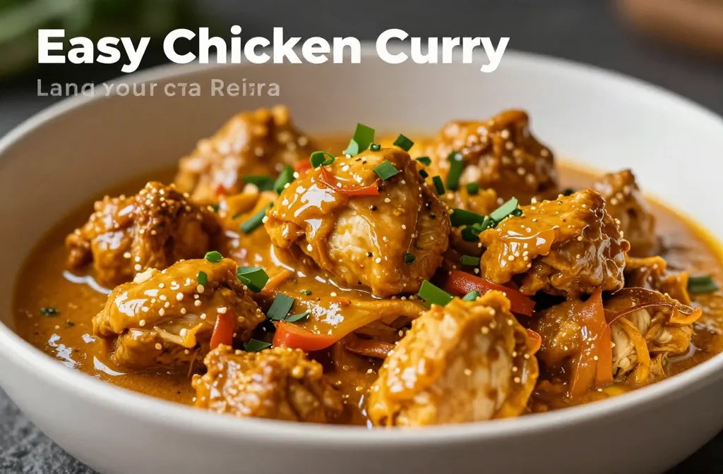 easy chicken curry recipe
