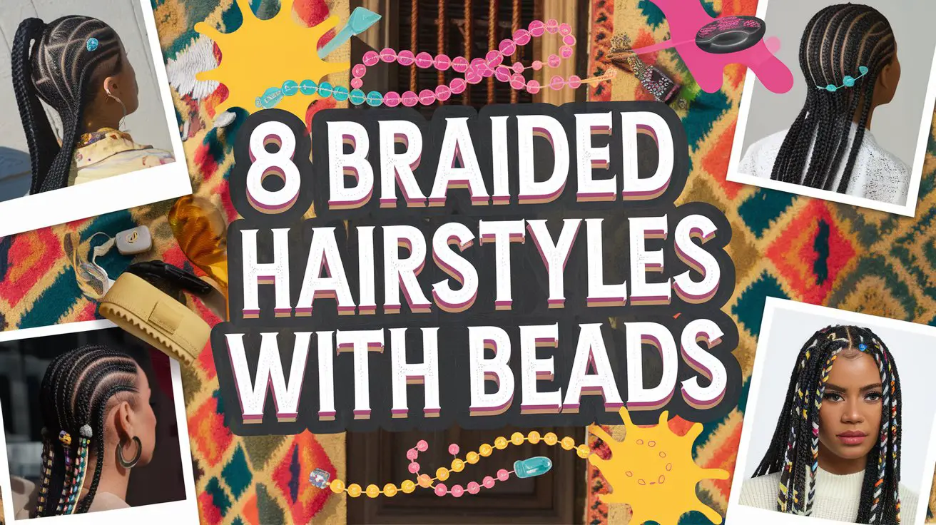 8 Braided Hairstyles With Beads