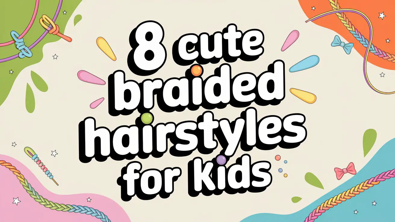 8 Cute Braided Hairstyles for Kids