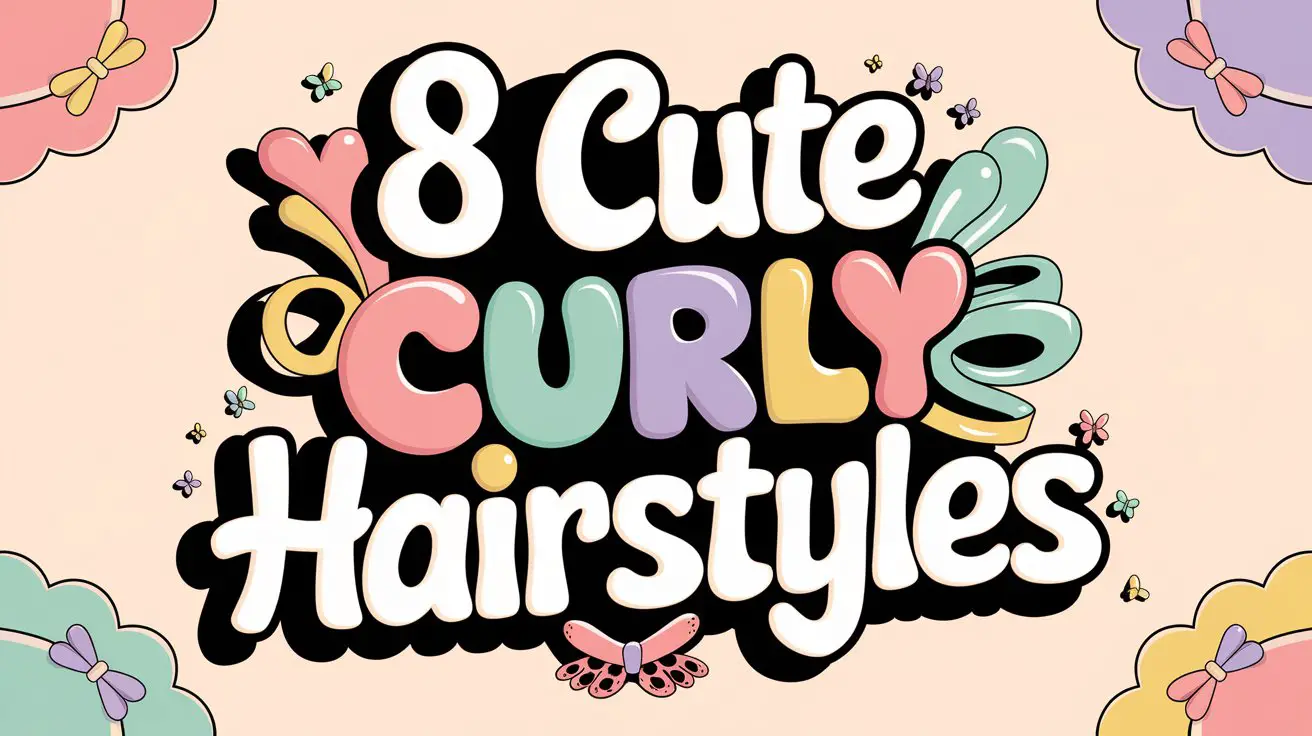 8 Cute Curly Hairstyles