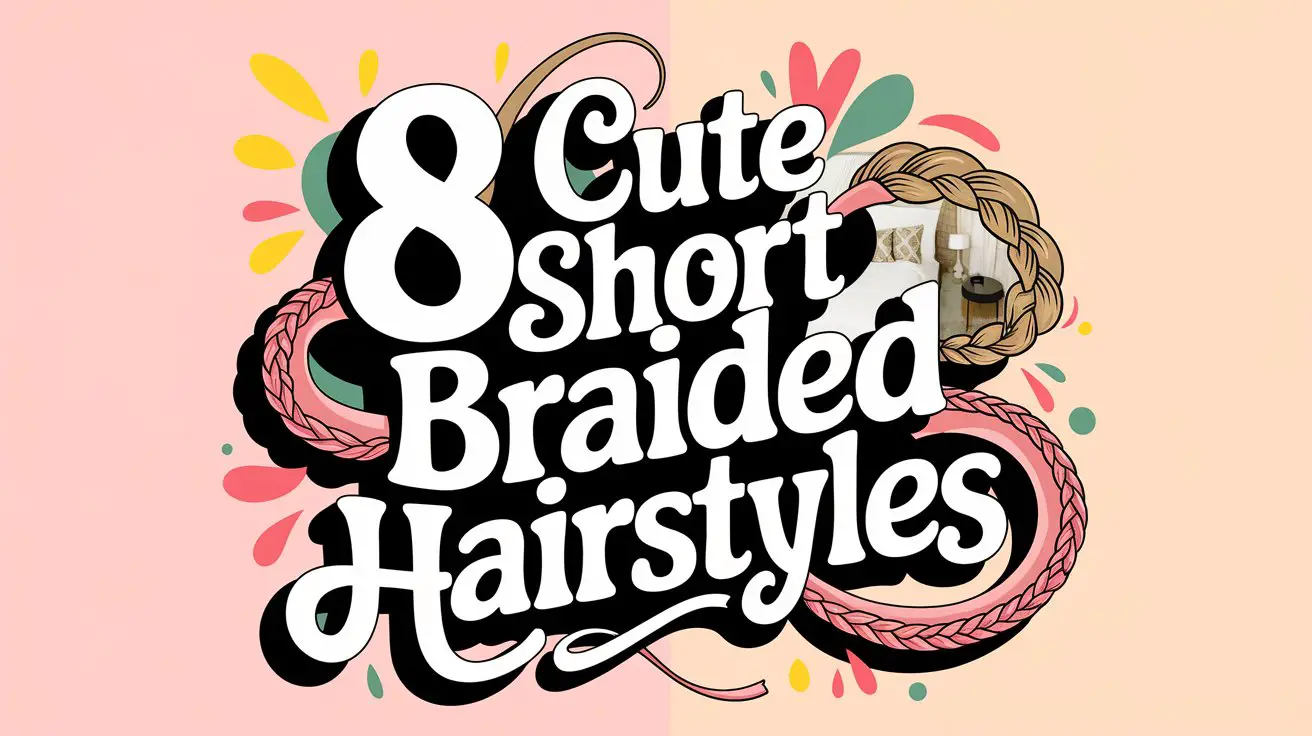 8 Cute Short Braided Hairstyles
