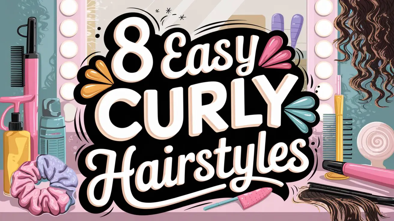 8 Easy Curly Hairstyles