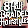 8 Half Braided Hairstyles