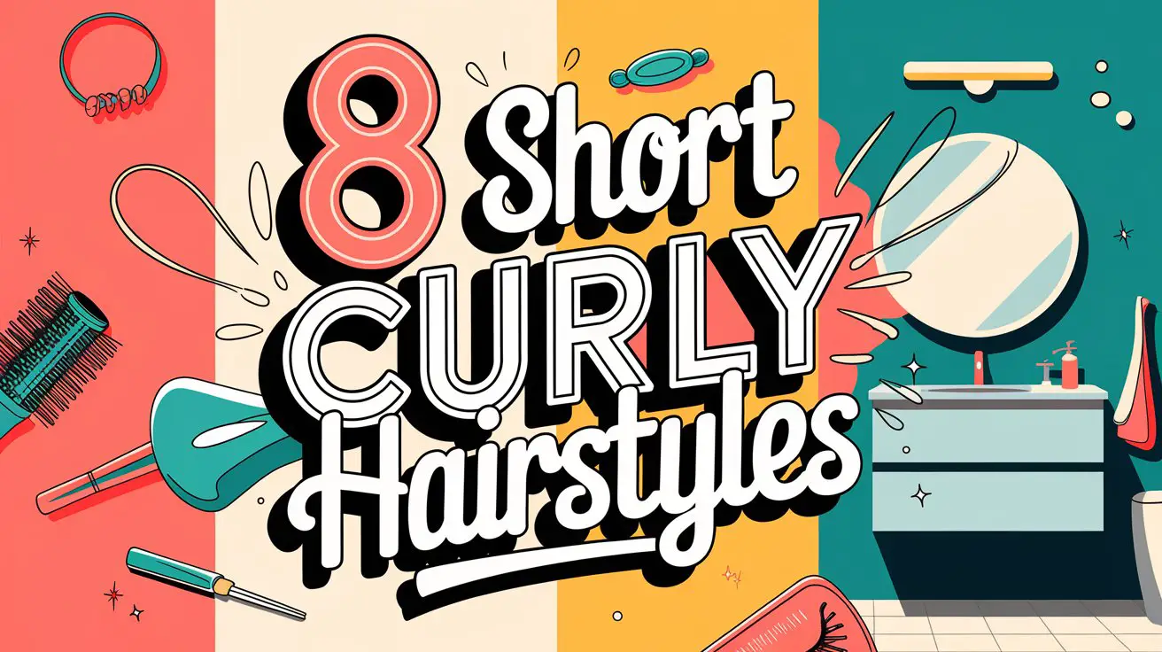 8 Short Curly Hairstyles