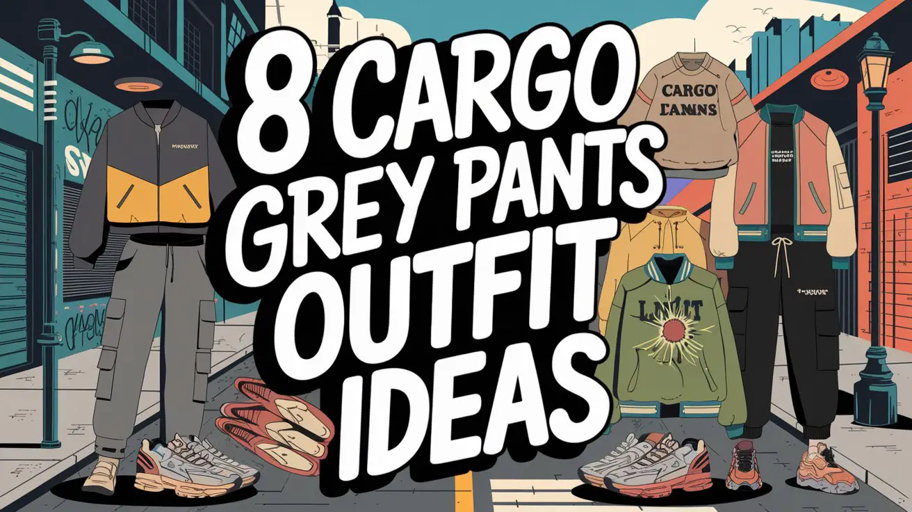 Cargo Grey Pants Outfit Ideas