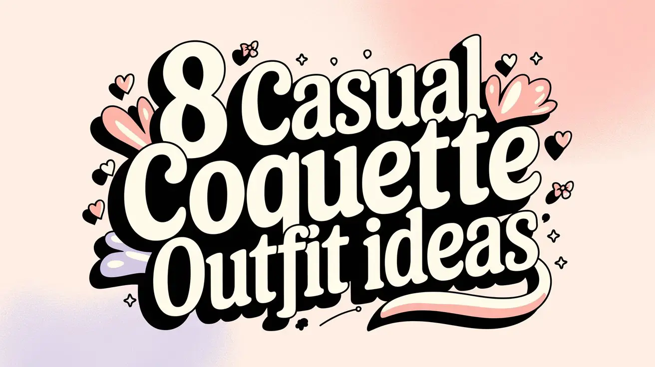 Casual Coquette Outfit Ideas
