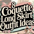 Coquette Long Skirt Outfit Ideas