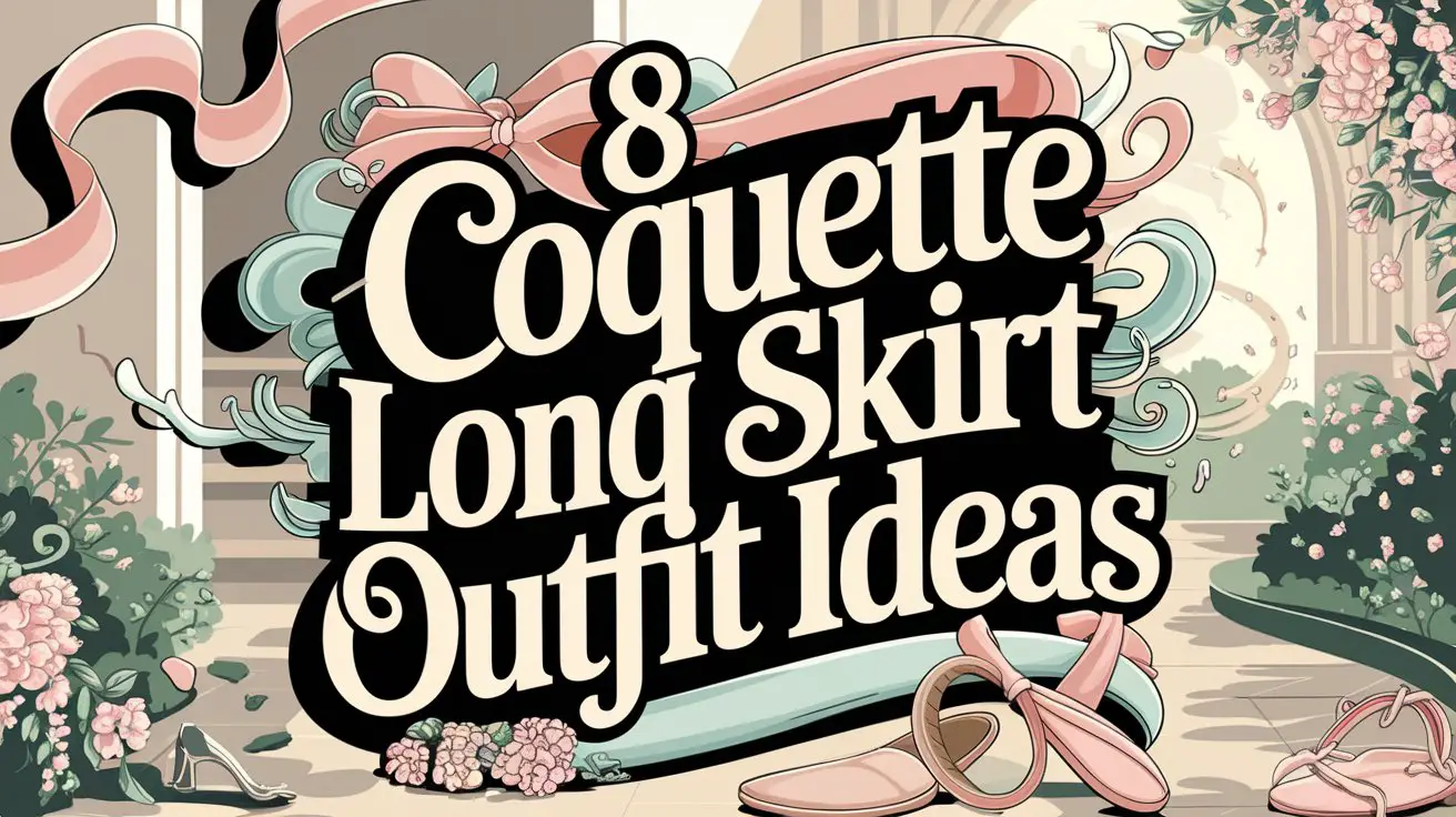Coquette Long Skirt Outfit Ideas