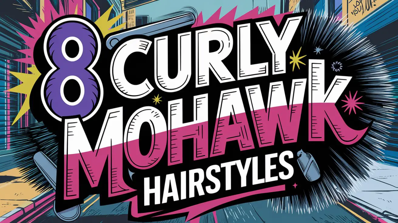 Curly Mohawk Hairstyles