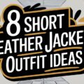 Short Leather Jacket Outfit Ideas