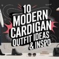 Modern Red Cardigan Outfit Ideas & Inspo