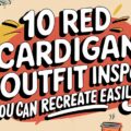 Red Cardigan Outfit Inspo You Can Recreate Easily